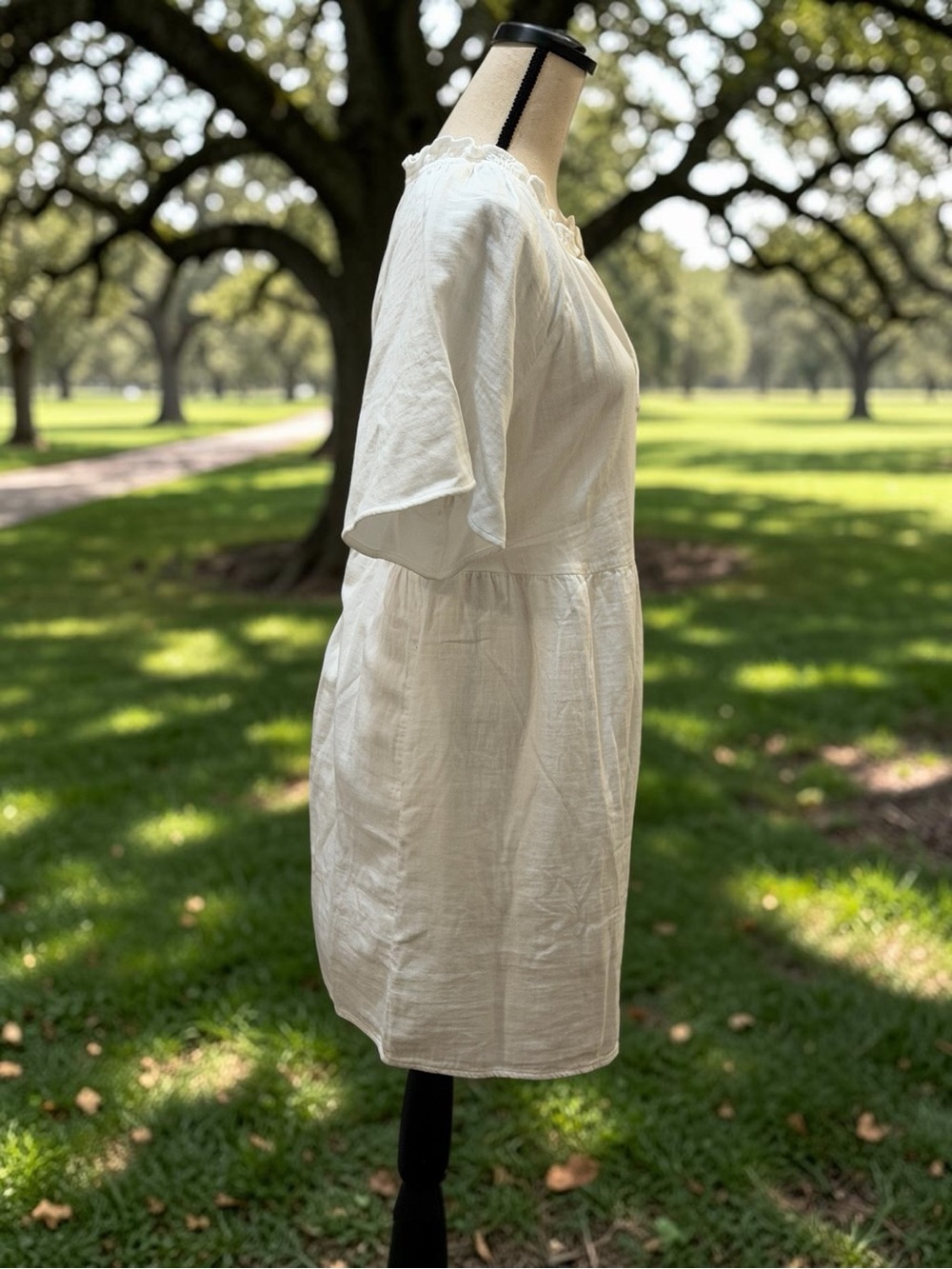 Old Navy White Summer Dress Sz XLP NWT - Picture 3 of 6